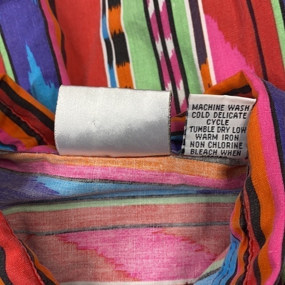 Vintage Sudden Impact Short Sleeve Button Up Shirt Size Medium - Picture 4 of 4